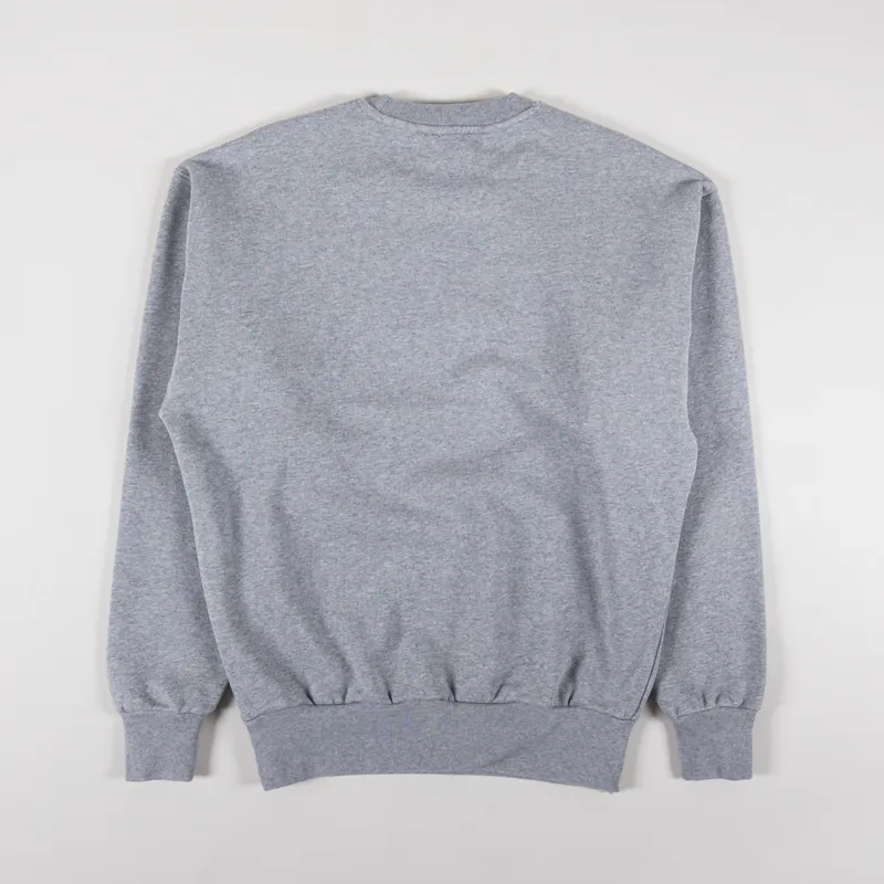 Aries J'Adoro Ransom Sweatshirt Grey Marl-1