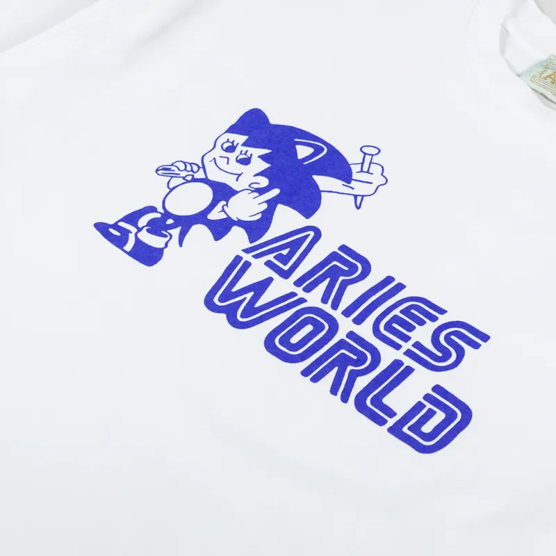 Aries Sonico T Shirt White-2