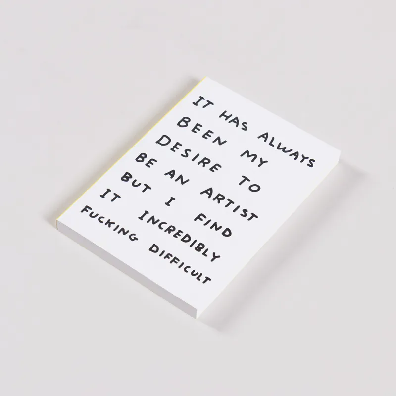 David Shrigley Be An Artist A5 Sketchbook