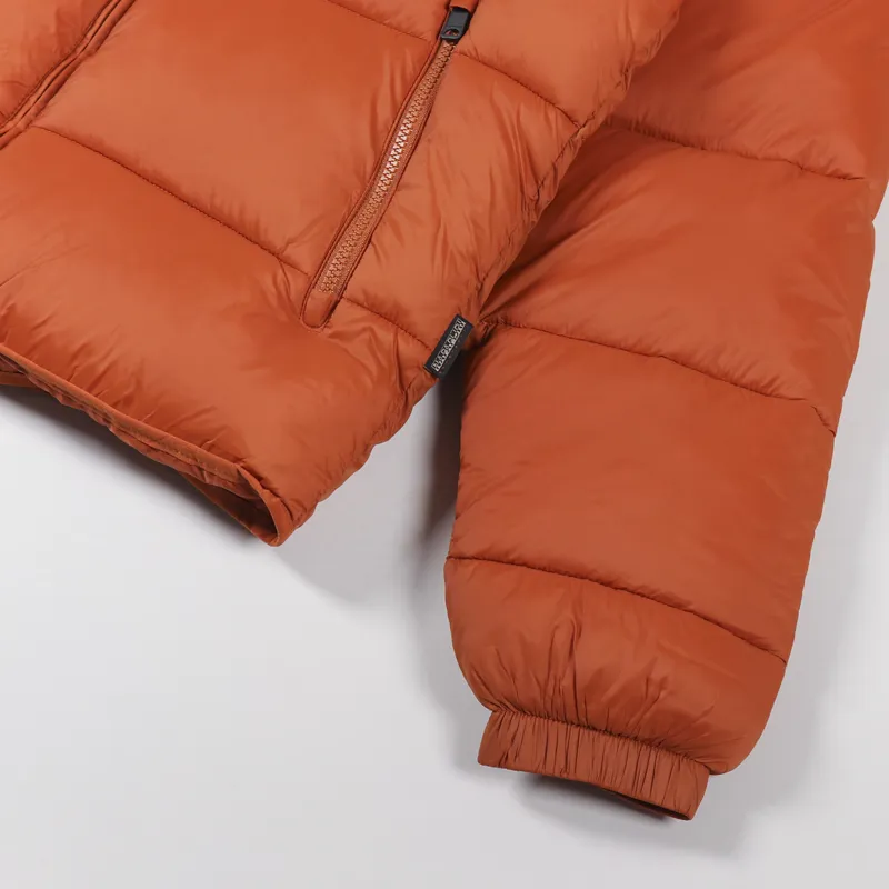 Napapijri Suomi Hooded Jacket Orange-6