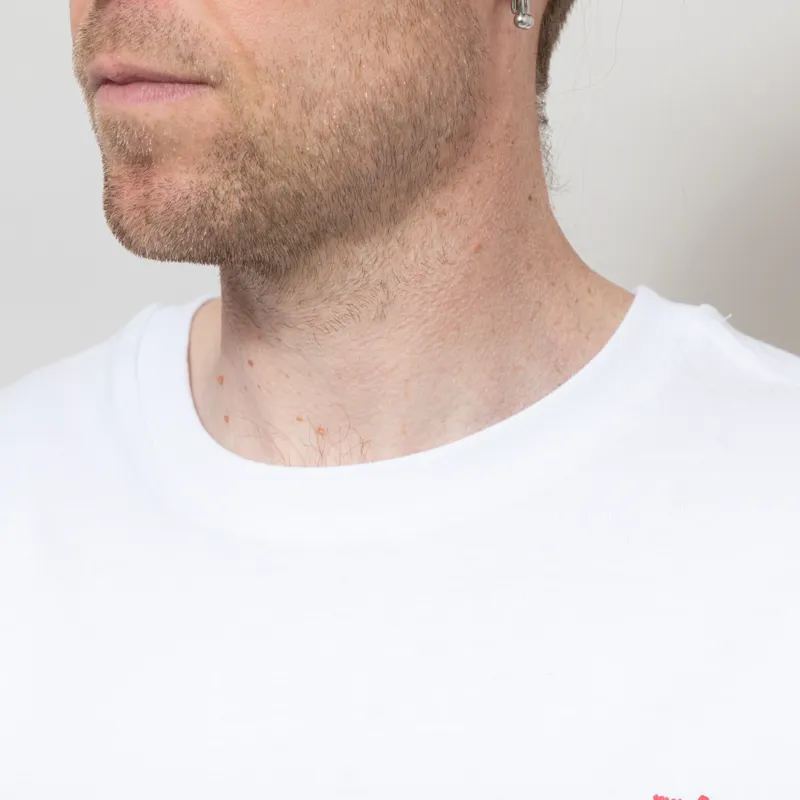 Kaotiko Barista T Shirt White-2