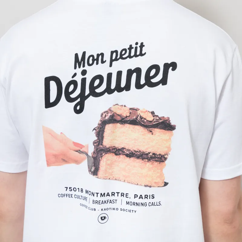 Kaotiko Breakfast T Shirt White-4