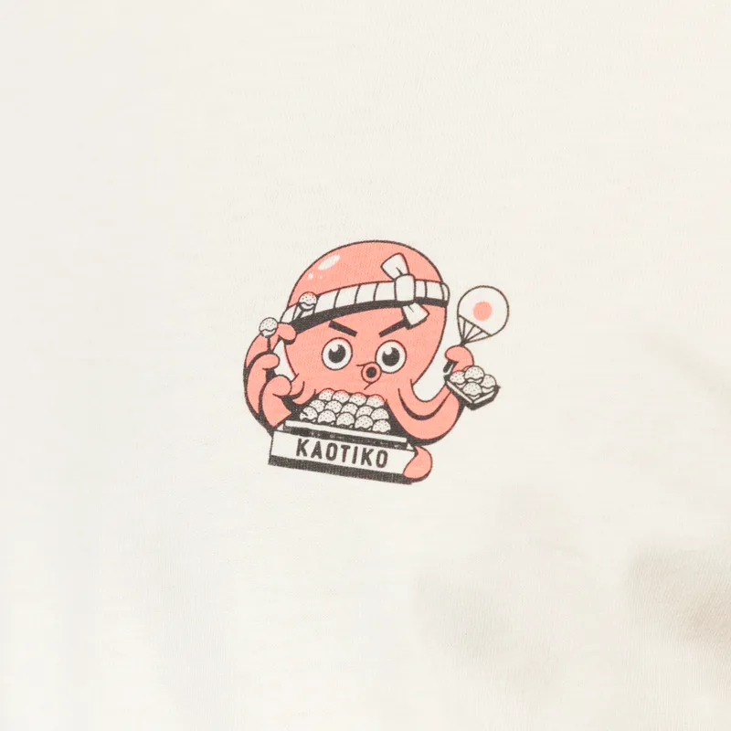 Kaotiko Takoyaki T Shirt Ivory-4