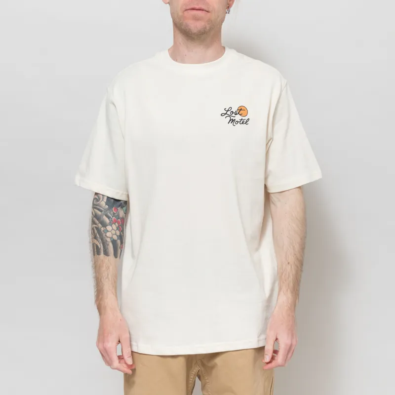 Kaotiko Lost Motel T Shirt Ivory-2