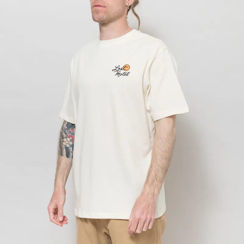 Kaotiko Lost Motel T Shirt Ivory-1