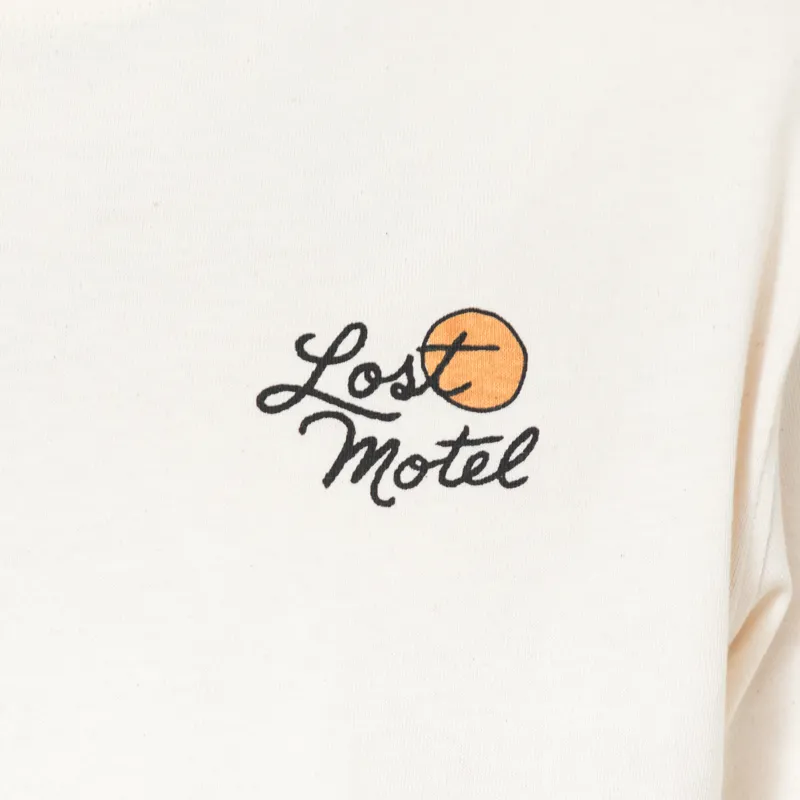 Kaotiko Lost Motel T Shirt Ivory-5