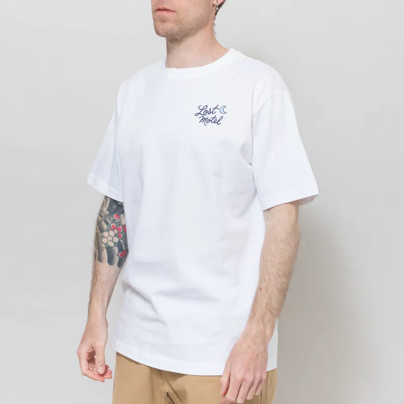 Kaotiko Cocktails Bar T Shirt White-1