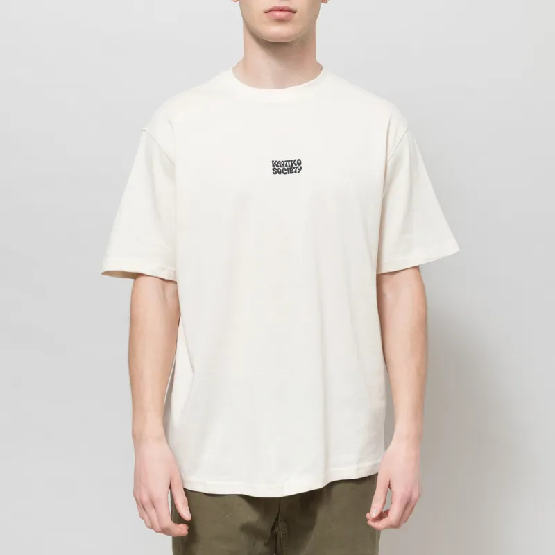 Kaotiko Close Session T Shirt Ivory-1