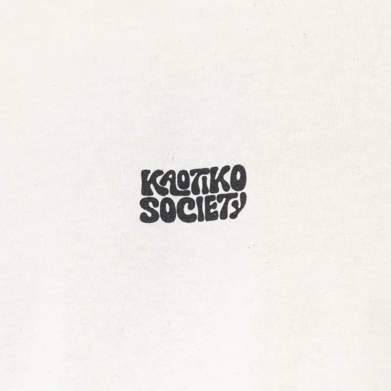 Kaotiko Close Session T Shirt Ivory-5