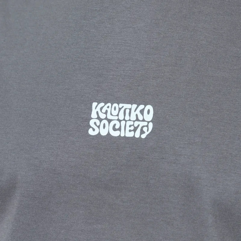 Kaotiko Focus On The Good T Shirt Green-4