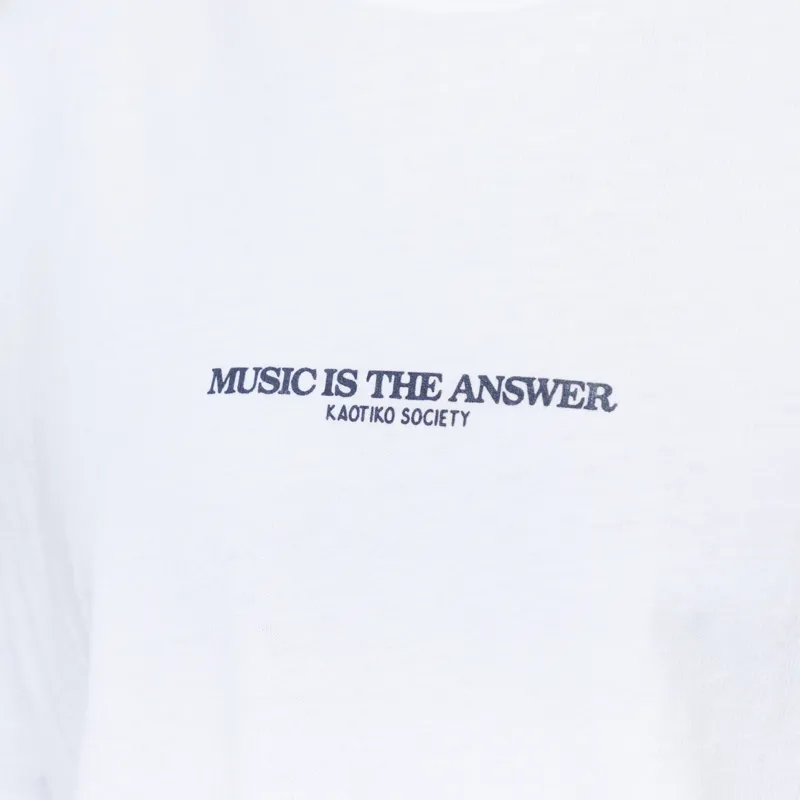 Kaotiko Juke Joint T Shirt White-4