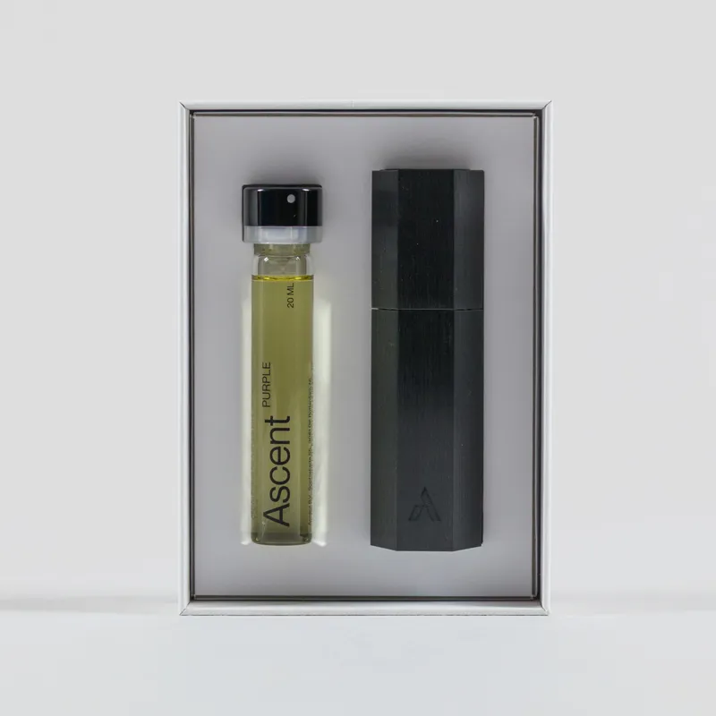 Ascent Purple Perfume and Case Black 20ml-1