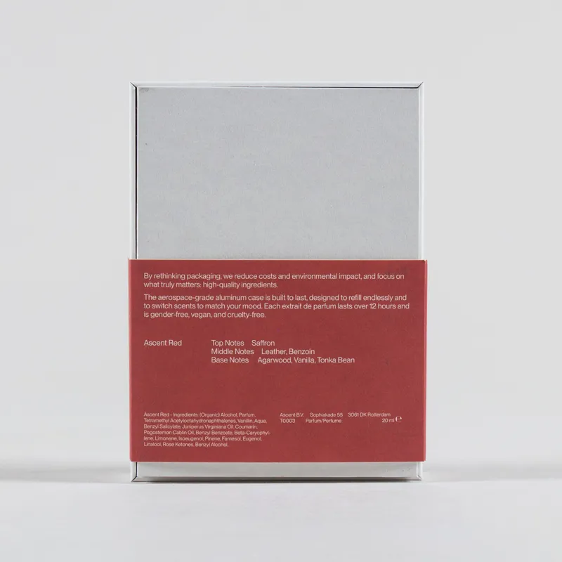 Ascent Red Perfume and Case Black 20ml-3