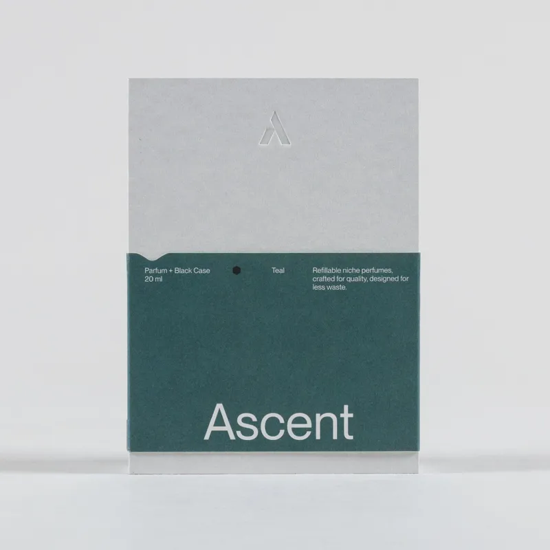 Ascent Teal Perfume and Case Black 20ml-2