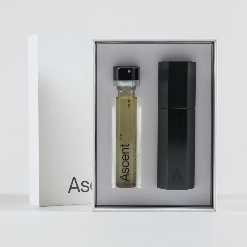 Ascent Teal Perfume and Case Black 20ml