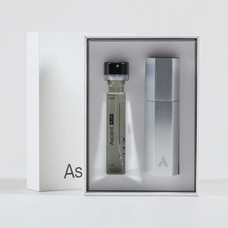 Ascent Blue Perfume and Case Silver 20ml