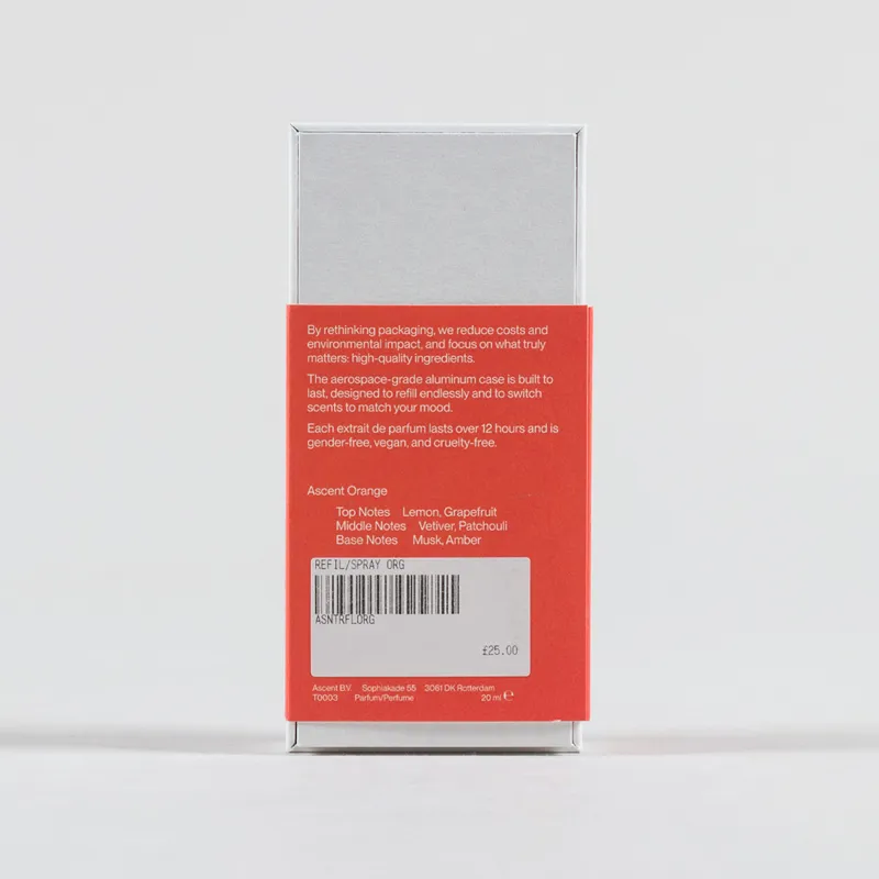Ascent Orange Perfume Refill Spray 20ml-3