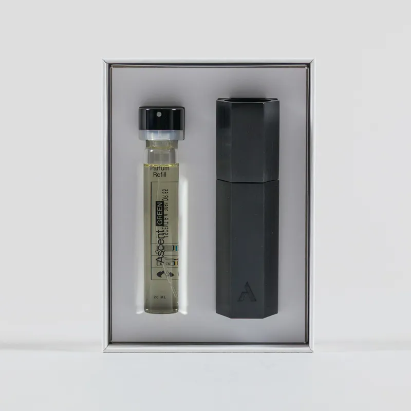 Ascent Green Perfume and Case Black 20ml-1
