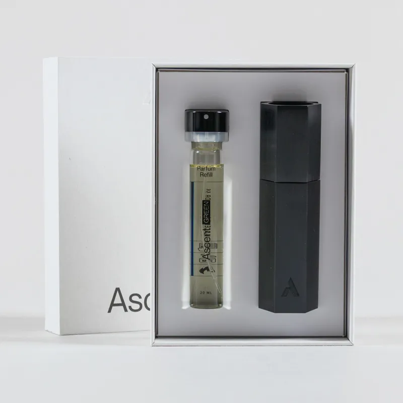 Ascent Green Perfume and Case Black 20ml