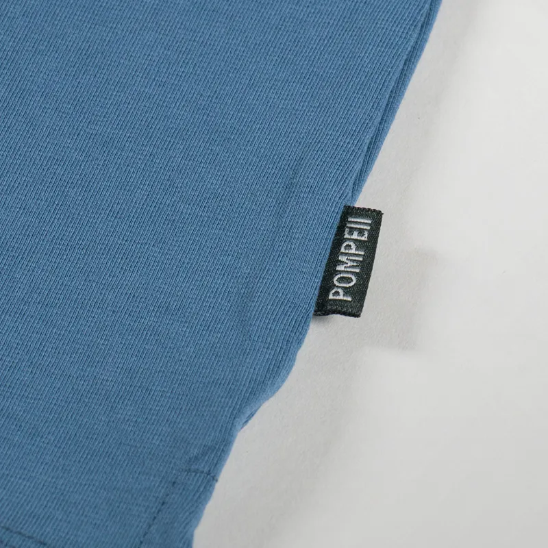 Pompeii Autopilot T Shirt Steel Blue-6