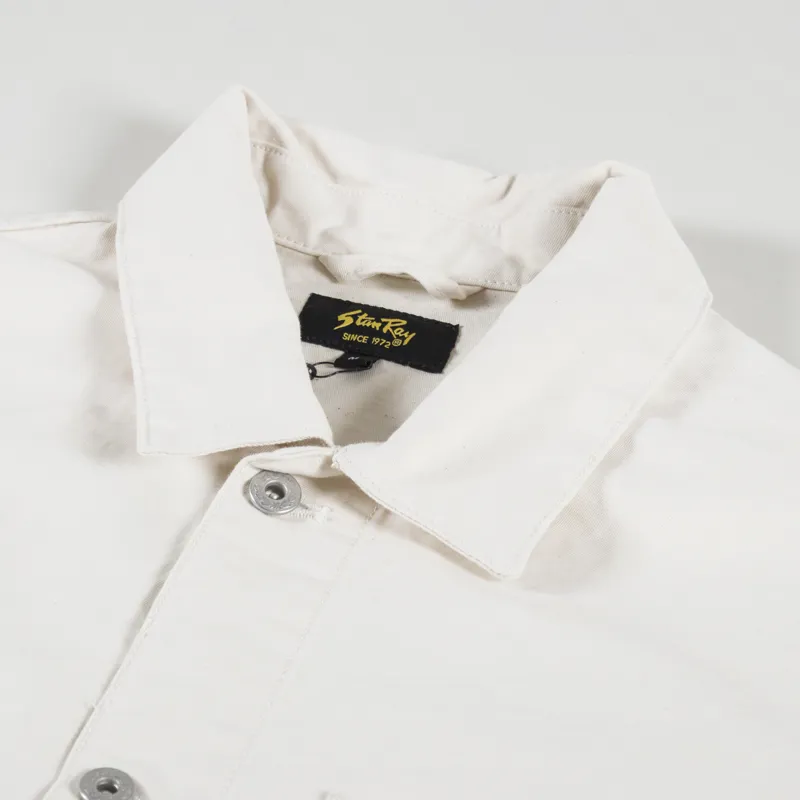 Stan Ray Coverall Jacket Unlined Natural Twill-6