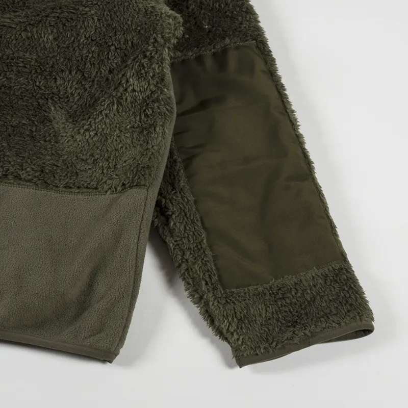 Stan Ray Patchwork Fleece Jacket Olive-10