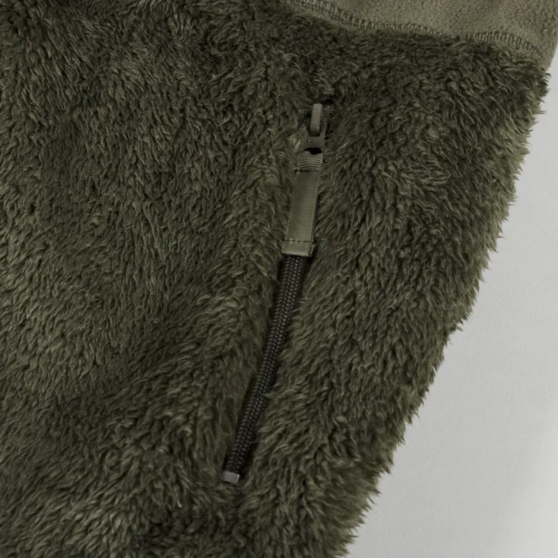 Stan Ray Patchwork Fleece Vest Olive-4