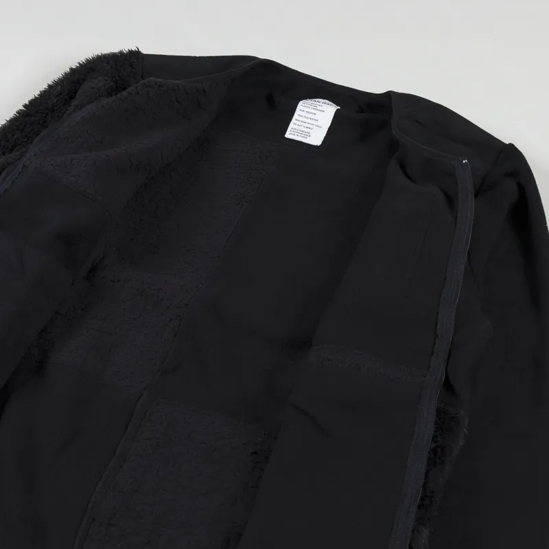 Stan Ray Patchwork Fleece Cardigan Jacket Black-6