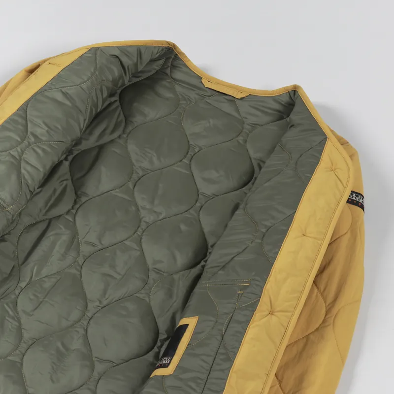 Napapijri Womens Weather Jacket Yellow Amber-6