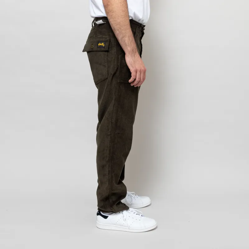 Stan Ray Taper Fatigue Pant Olive Wide Wale Cord-4