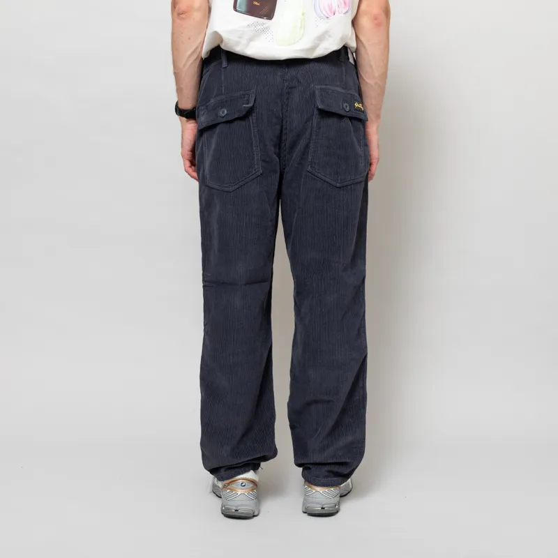 Stan Ray Fat Pant Navy Cord-3