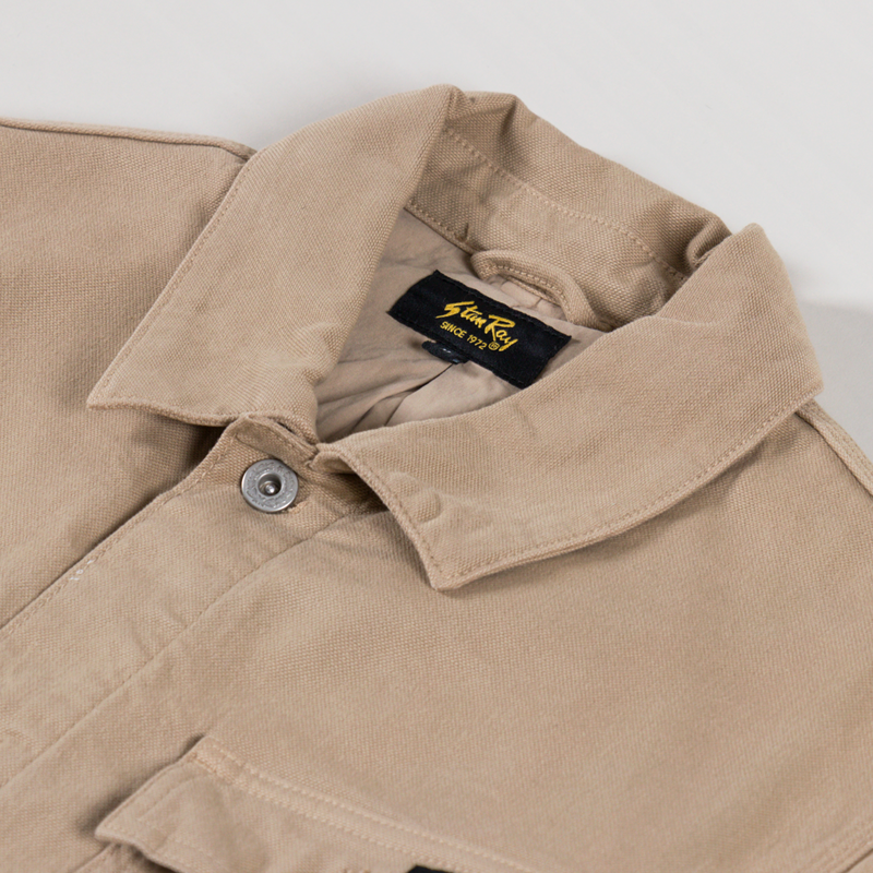 Stan Ray Pork Chop Lined Jacket Khaki Duck-2