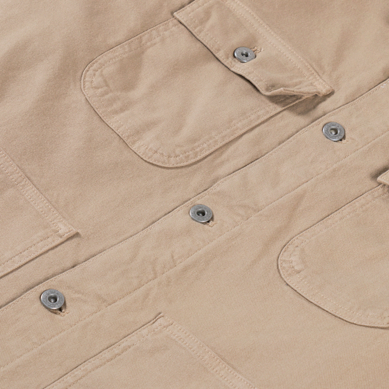 Stan Ray Pork Chop Lined Jacket Khaki Duck-5