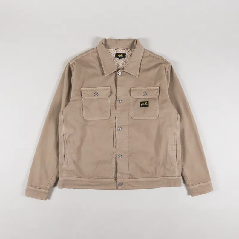 Stan Ray Trucker Jacket Khaki Duck