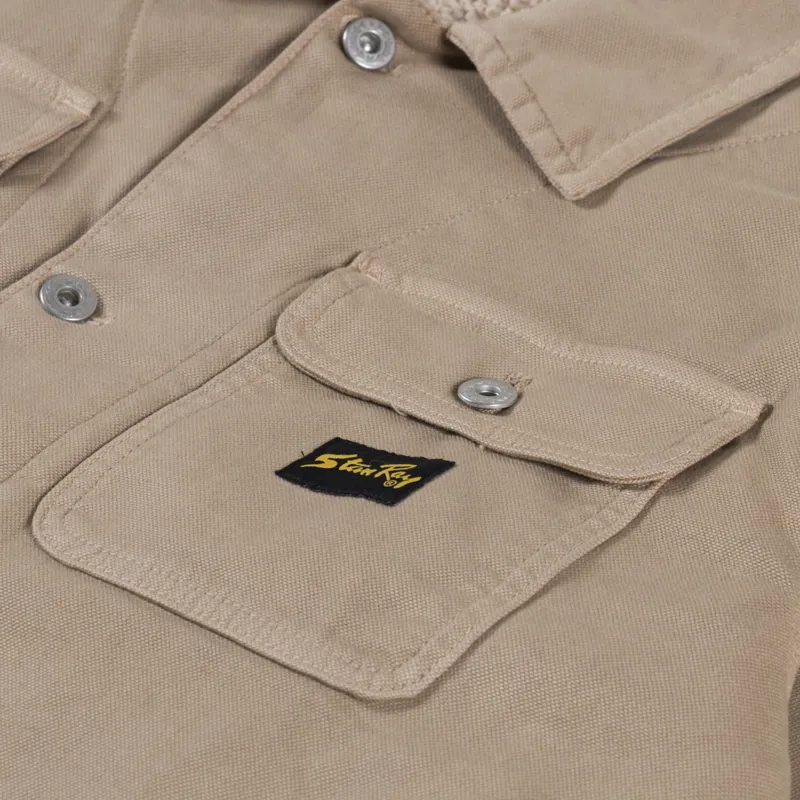 Stan Ray Trucker Jacket Khaki Duck-7