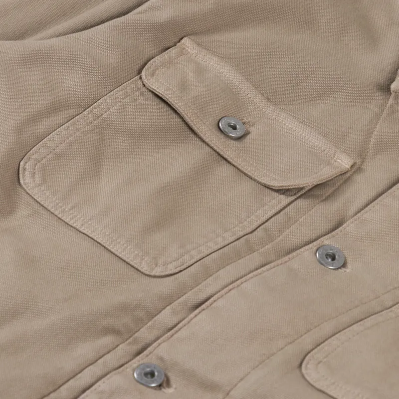 Stan Ray Trucker Jacket Khaki Duck-8