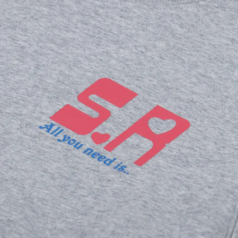 Stan Ray All You Need Crew Grey Heather-5