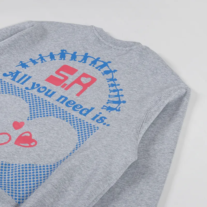 Stan Ray All You Need Crew Grey Heather-2