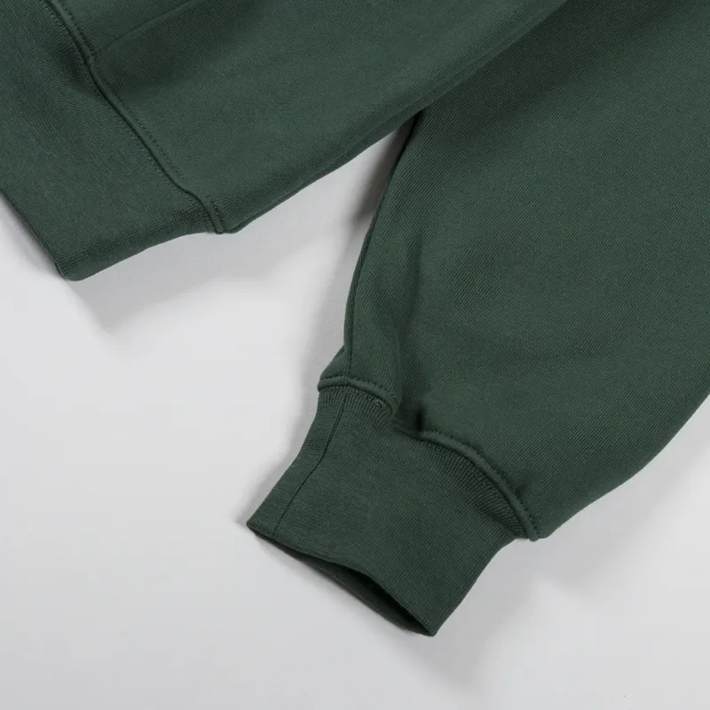 Stan Ray Blues Brush Hoodie Pine Green-6