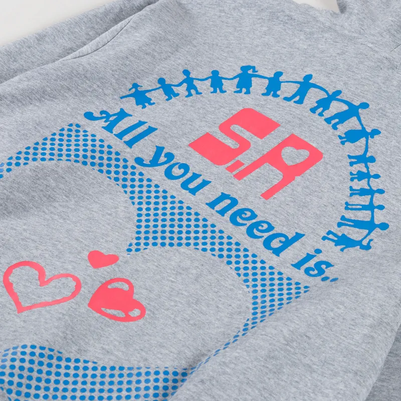 Stan Ray All You Need Hoodie Grey Heather-4