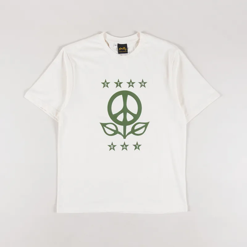 Stan Ray Growing Peace T Shirt Natural