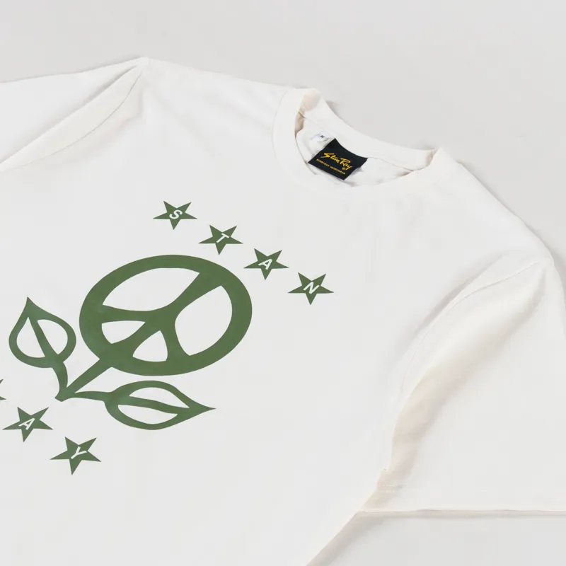 Stan Ray Growing Peace T Shirt Natural-1