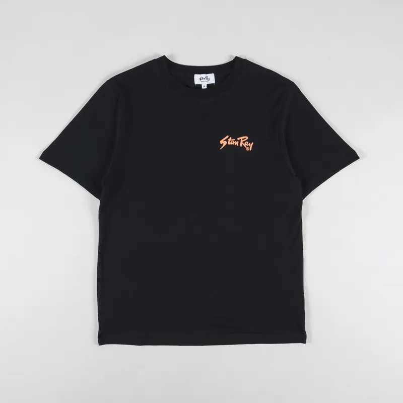 Stan Ray Stan T Shirt Black Orange-1