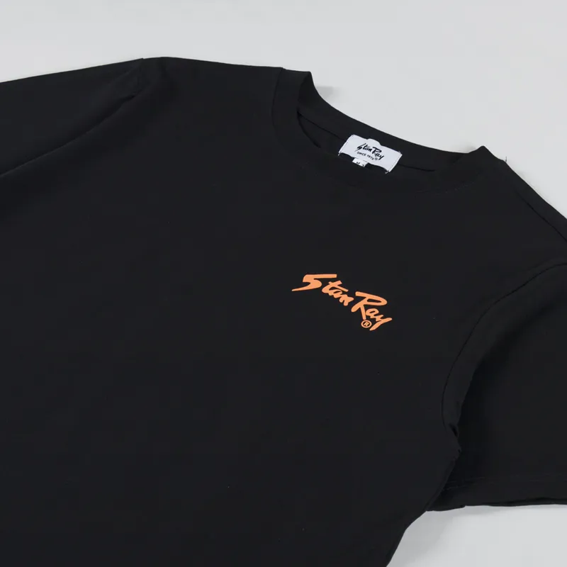 Stan Ray Stan T Shirt Black Orange