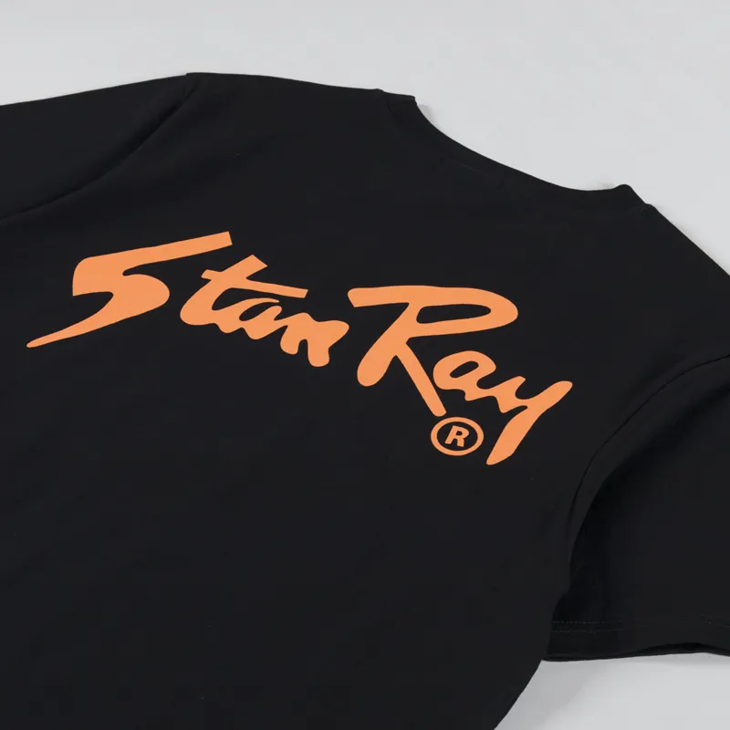 Stan Ray Stan T Shirt Black Orange-2