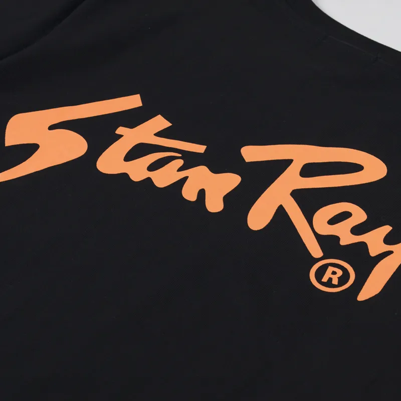 Stan Ray Stan T Shirt Black Orange-4