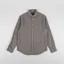 Portuguese Flannel Abstract Pied Poule Shirt Charcoal