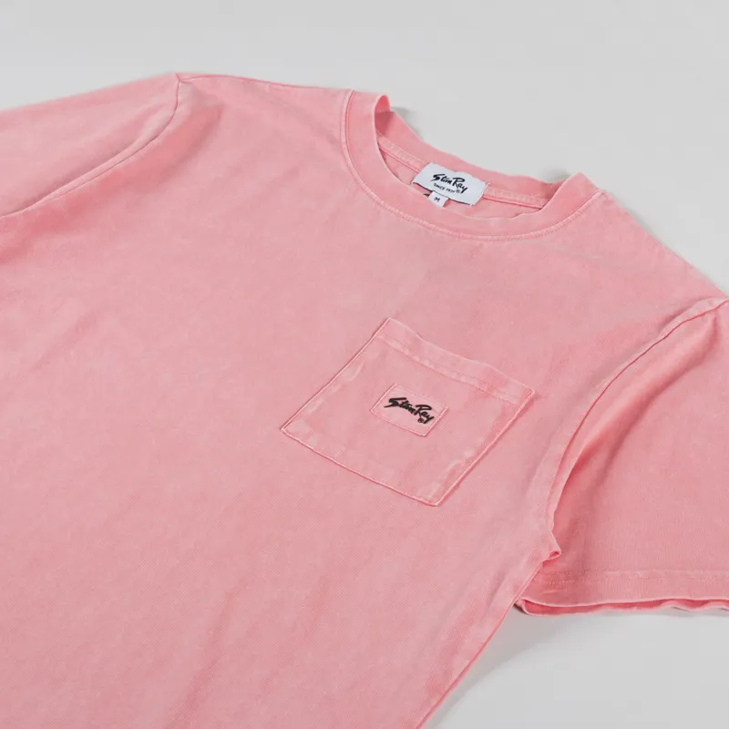 Stan Ray Patch Pocket T Shirt Washed Orange-1