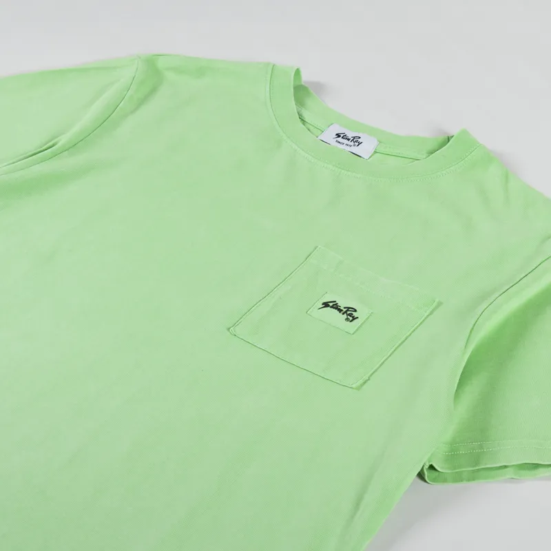 Stan Ray Patch Pocket T Shirt Washed Lime-1