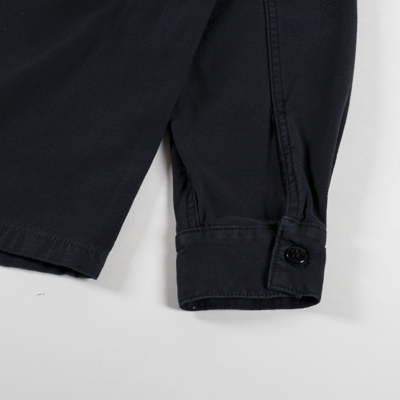 Stan Ray CPO Shirt Black Sateen-9